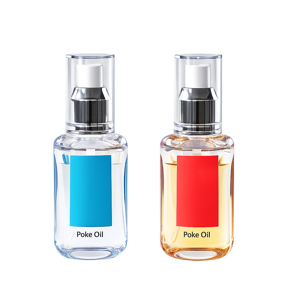 PoKe Oil — Aqua bottle